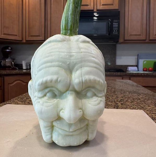 Grandparents plastic mold for pumpkin