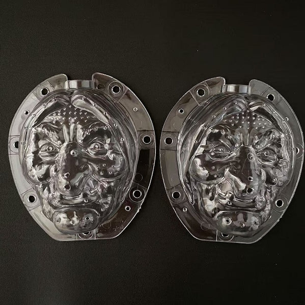 Witch plastic mold for pumpkin