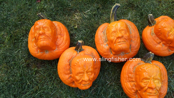 Frankenstein pumpkin mold  front side only