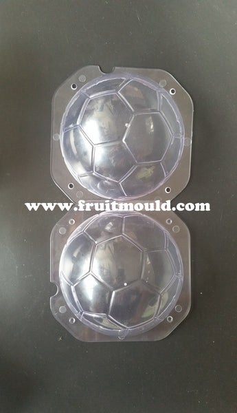 Football shape plastic mold for shaping watermelon gourd and pumpkin