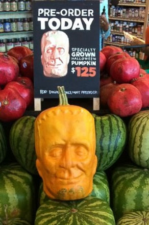 Frankenstein pumpkins shape plastic mold for sale